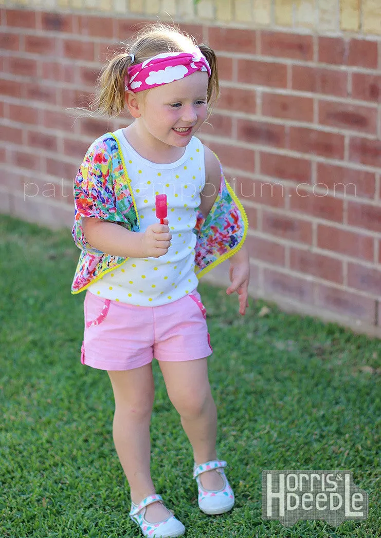 Honeybuns | Girls Shorts Sewing Pattern