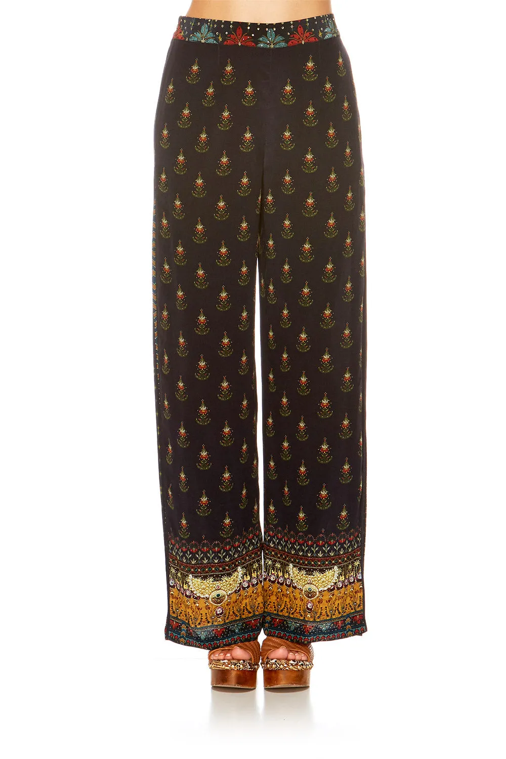 PANTS WITH SIDE SPLIT BLISS OF BOHEMIA